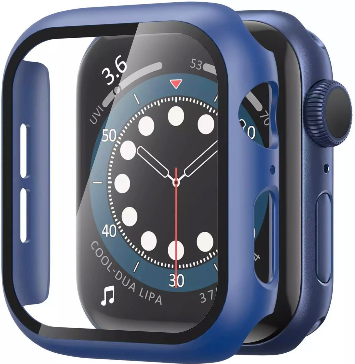 Premium Multi-Colour 2 in 1 Tempered Glass Shockproof Apple Watch Case- for selected Apple Watch in 44mm - Super Savings Technologies Co.,LTD Premium Multi-Colour 2 in 1 Tempered Glass Shockproof Apple Watch Case- for selected Apple Watch in 44mm - Super Savings Technologies Co.,LTD